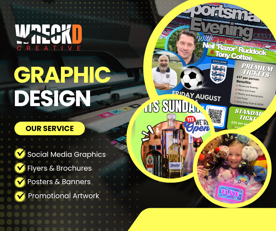 Wreckd Creative Graphic Design