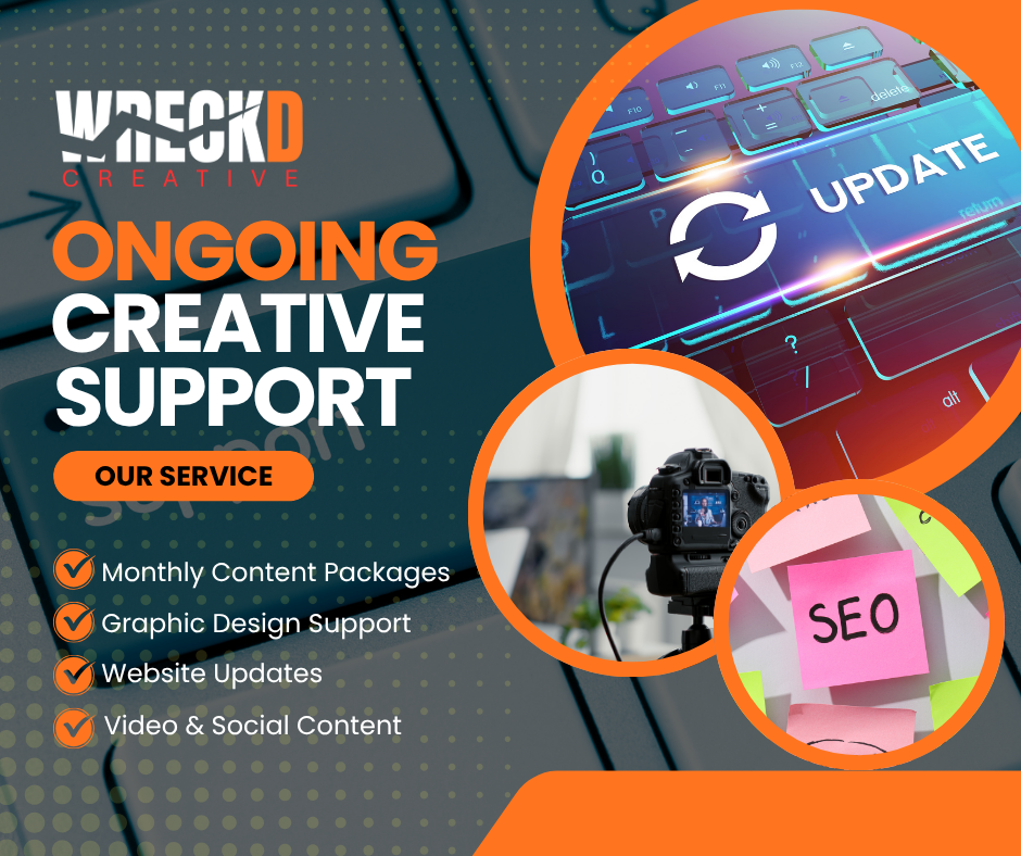 Wreckd Creative Ongoing Support